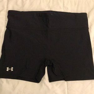 Black Under Armour Spandex Shorts